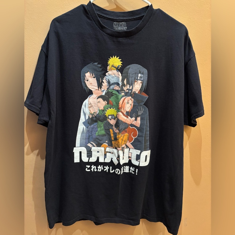 Naruto Shippuden T-Shirt Anime Size XL 100% Cotton - Picture 7 of 8